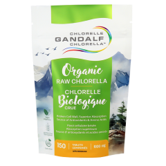 Chlorelle Gandalf certifié biologique™ -150 comprimés de 600 mg chlorelle_150_tabl_new_recto_2